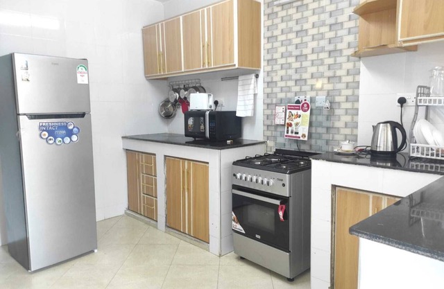 Very spacious clean and secure with 24/7 CCTV surveillance and security staff