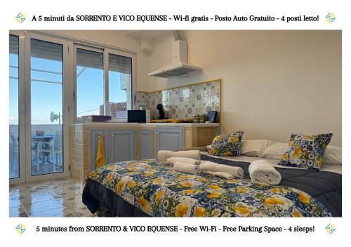 VICO EQUENSE - Casa con POSTO AUTO e Vista sul Mare a 10 minuti dalle spiagge