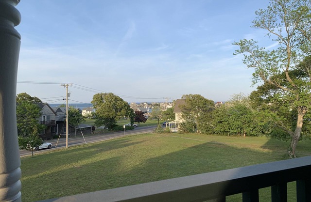 Victorian cottage overlooking downtown Oak Bluffs and the Harbor.