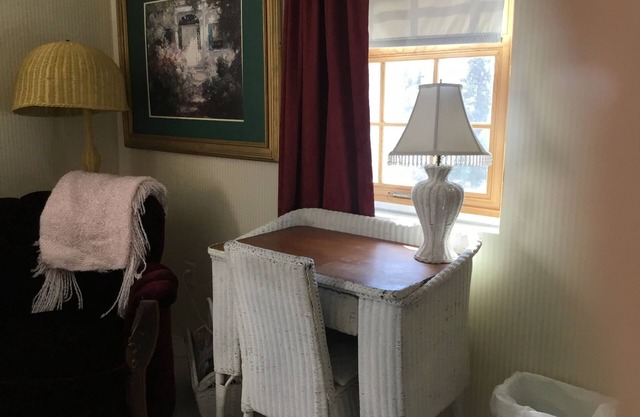 Victorian rose room located in the Ivory Mansion