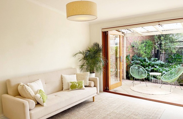 Victorian terrace with lush garden in the heart of the groovy inner north