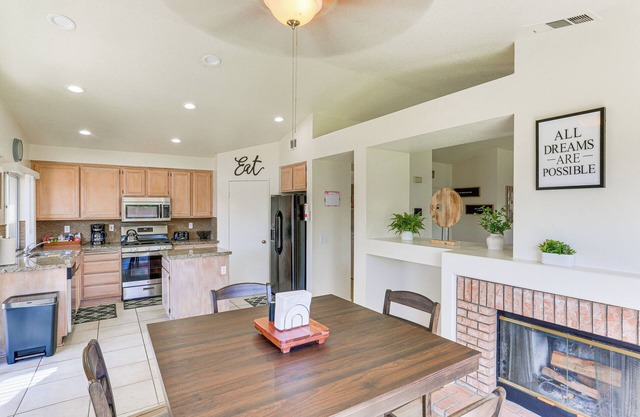 Victorville Home w/ Large Yard & Charcoal Grill!