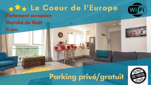 VIEUX SCHILIK/Parking/Tram/Parlement/Proche Strasbourg Centre