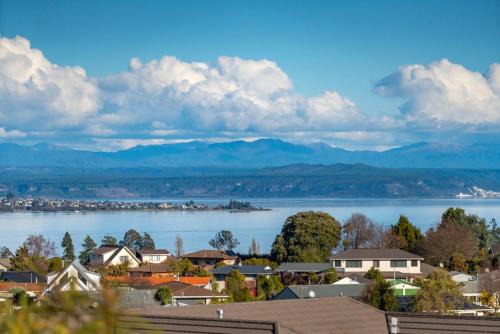 View from the Top - Spa Pool, Lake & Mountain Views, Close to Town!
