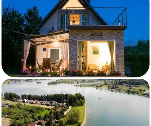 Vila Kosjenka on lake Sabljaci