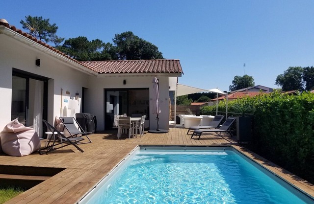 Villa air-conditioned Heated pool Fibre Ocean Hossegor Seignosse Capbreton