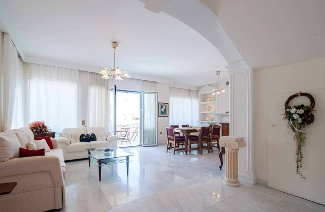Villa Aphrodite with sea & mountain views