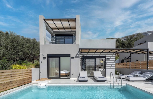Villa April with Seaview and Private Pool, Adults Only