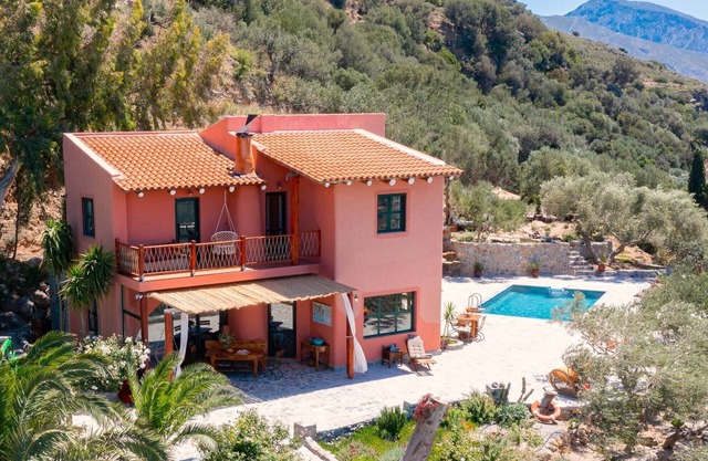 Villa "asomatos" Kreta, Südküste, Plakias, Preveli mit Atemberaubender Aussicht