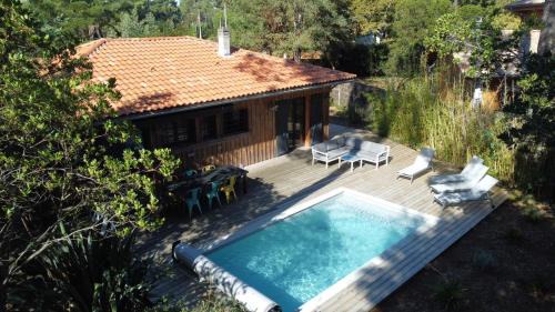 Villa avec piscine chauffée