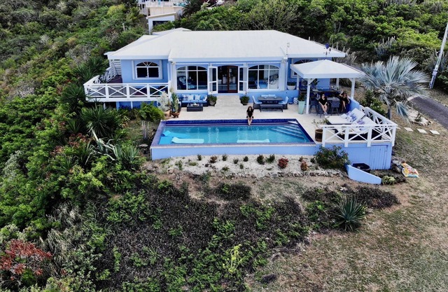 💙Villa Bliss💙 Impresionantes vistas de Buck Island, Yacht Club, BVIs y Sister Islands
