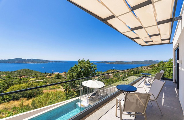 Villa Blue Sunset - Stunning Sea View Villa with Pool near Dubrovnik