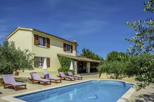 Villa Braidizza in Kavran - Haus für 7 Personen