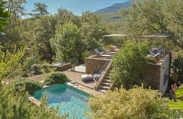Villa Canapaggio, magnificent stone house with private swimming pool in Cap Corse