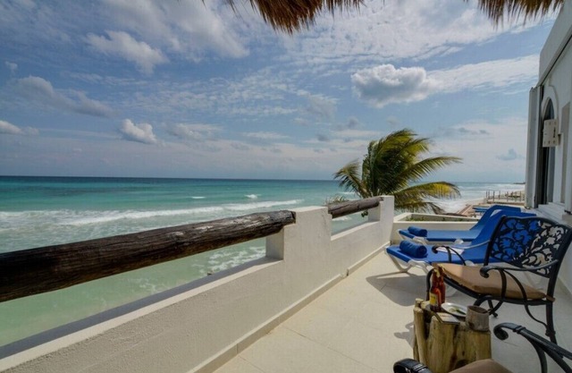 Villa exclusiva frente a la playa en la Riviera Maya * $ 500. F&B incluido con el alquiler