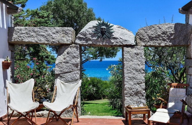 Villa 'Casa 5' con vistas al mar, Wi-Fi y aire acondicionado