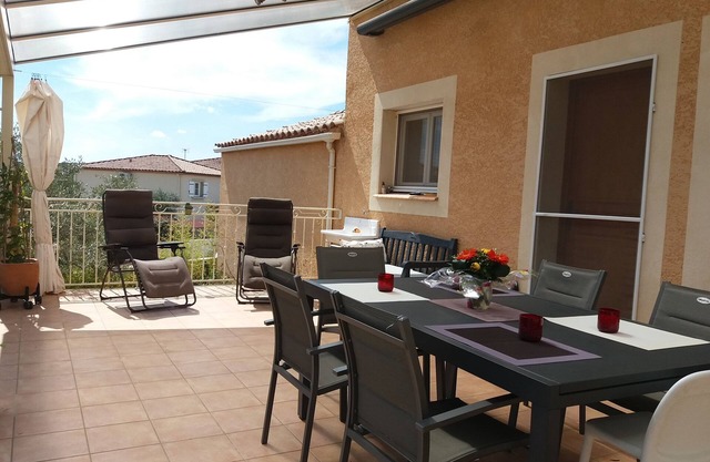 Villa 120m² Clim - Jardín y terraza - 15 min del mar y Montpellier
