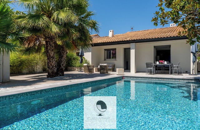 Villa Climatisée Avec Piscine