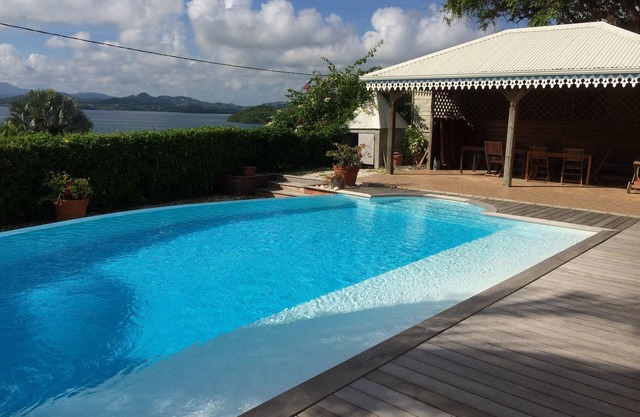 Villa de reve "Blue Dolphin" con vistas al mar de Robert Y Ilets