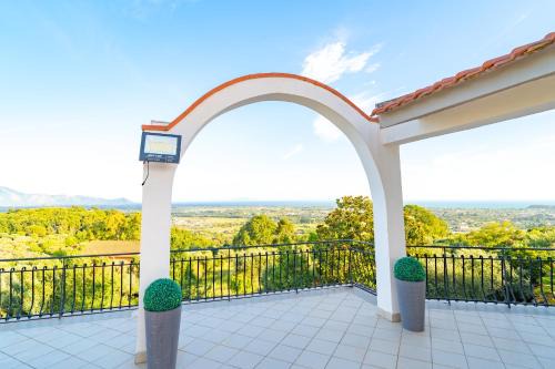 Villa del Pino, Terrazza vista Mare
