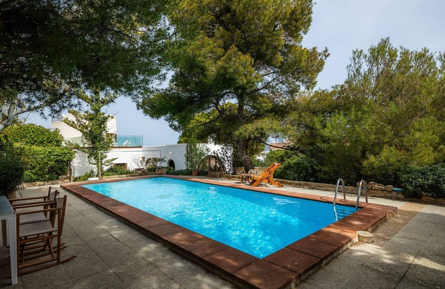 Villa 'Sa Torre Blanca' con vistas al mar, Wi-Fi y aire acondicionado