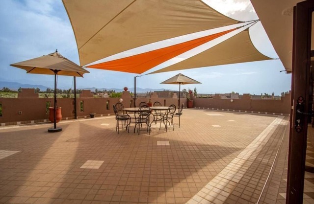 Villa farm Host heated pool view High Atlas