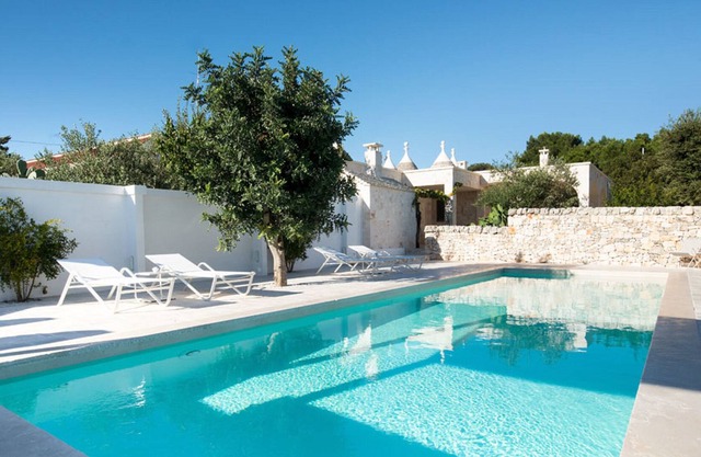Villa 'Fascino Dei Trulli' con piscina privada, Wi-Fi y aire acondicionado