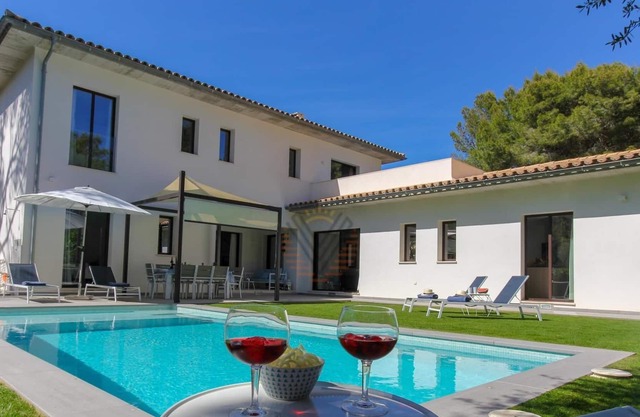 Villa Fortalesa, en Manresa de Alcudia, Mallorca