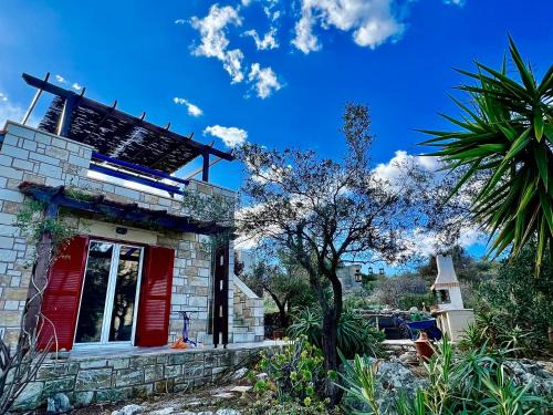 Villa Free Spirit Crete With Jacuzzi and Sea View