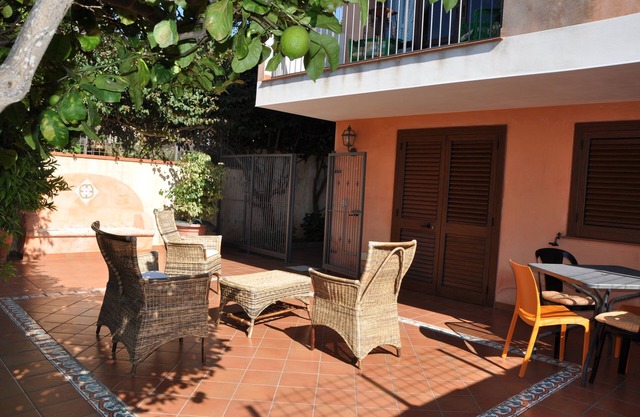 Villa Giusy Open Space-Lodge-Apartamento-Baño compartido-Vista al Jardín