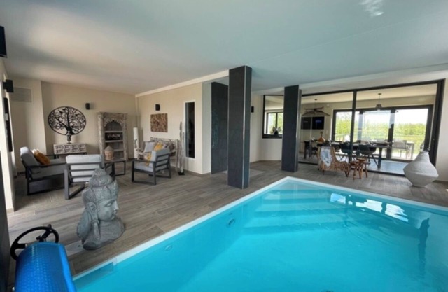 Villa - Heated indoor pool - Sea view - Direct beach