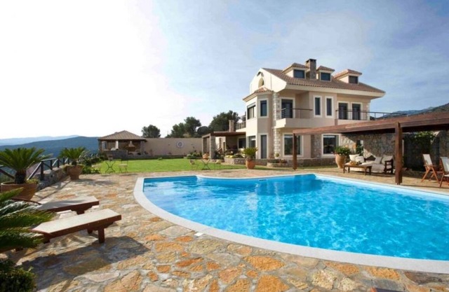 Villa Hestia, Spacious Villa with panoramic sea view