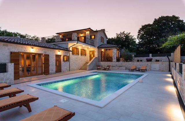 Villa Histra for 7 people in Central Istria - stone house with private pool & playground