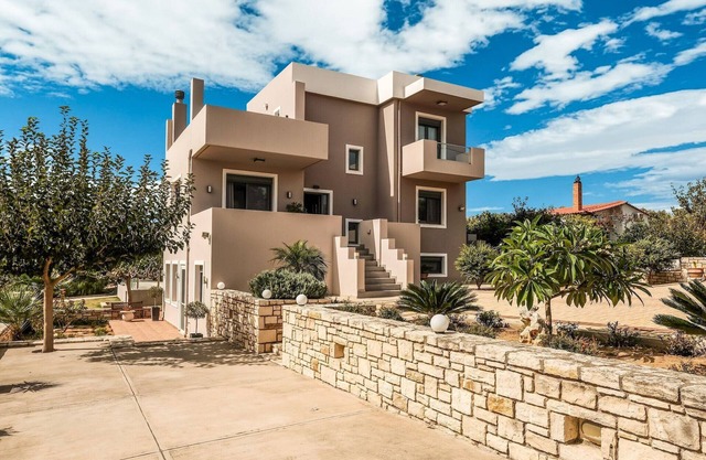 Villa en Creta con vistas impresionantes