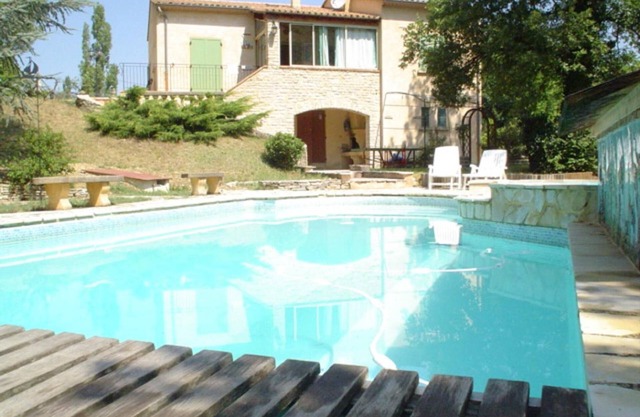 Villa en Drôme provenzal con piscina climatizada y SPA