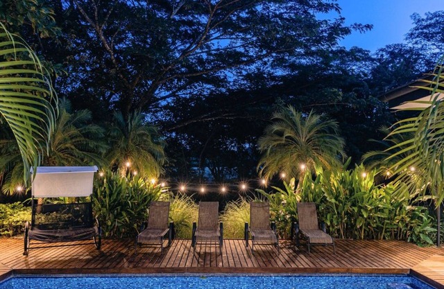 Villa Surrounded by Nature Near Beach – Golf Cart Private Pool & Beach Club Access Included