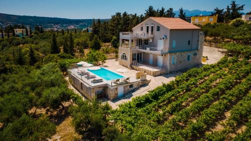 Villa Konstantinos Hilltop Vineyard Escape