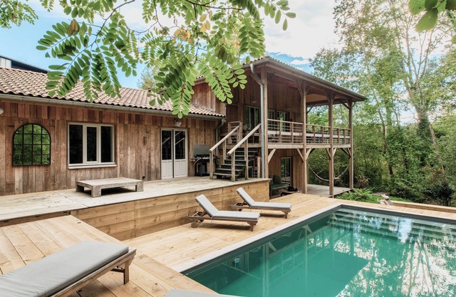 Villa 'La Cabane Du Moulin' con piscina privada, terraza privada y Wi-Fi