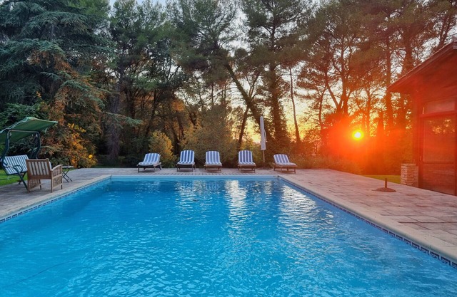 Villa La Sauvagine - Piscine Chauffée - Tennis - Billard