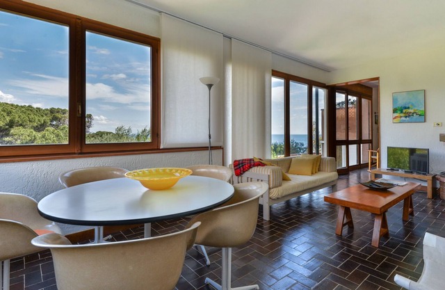 Villa "Le Terrazze" con vistas al mar y piscina compartida