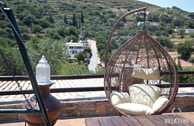 Villa 'Lena Andros' with Mountain View, Wi-Fi and Air Conditioning