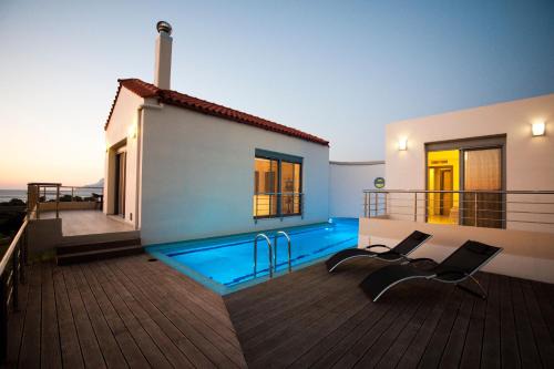 Villa Levantes Ferienhaus In Mithimna Mit Pool