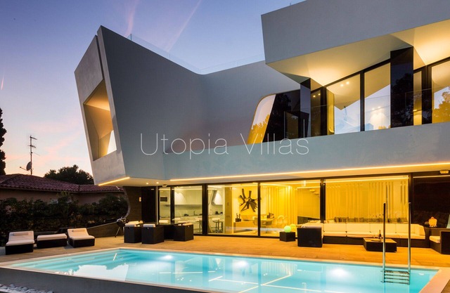 Villa Magnolia, villa de lujo moderna con piscina privada, capacidad para 6 personas