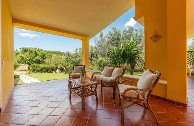 Villa 'Mameli' con vistas a la montaña, Wi-Fi y aire acondicionado