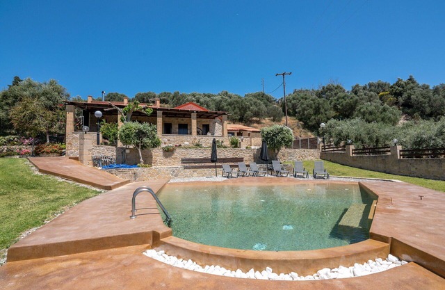 Villa en Kíssamos con 3 habitaciones, capacidad 6