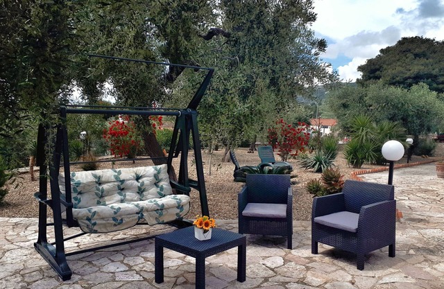 Villa Mariangela, Panorama sobre el Gargano