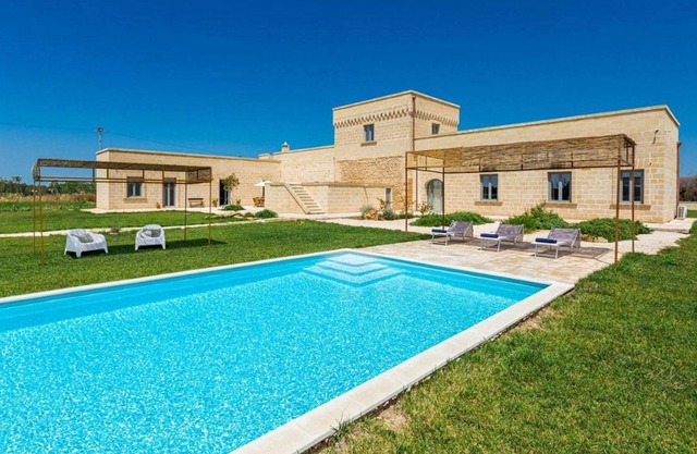 Villa 'Masseria Bosco Colombo' con piscina privada, Wi-Fi y aire acondicionado