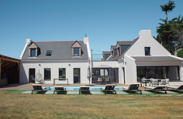 Villa Métairie, with its luxury amenities, is a unique property on the island.