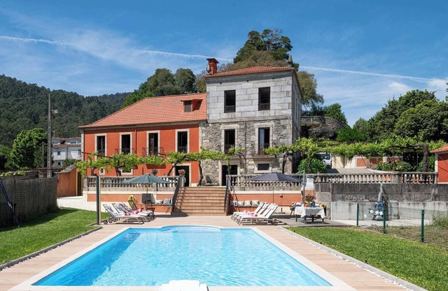 Pazo de Mosende (360), piscina cerca de la playa