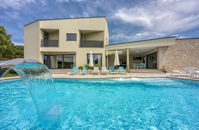 Contemporary Villa Nada with Pool and Sauna